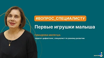Первые игрушки малыша